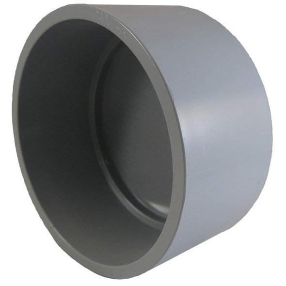 PVC PVC 3-IN S40 PIPE CAP Pipe and Tube