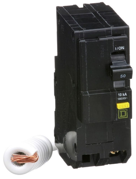 Square D QO250GFI Miniature, Thermal Magnetic, Common Trip Miniature Circuit Breaker