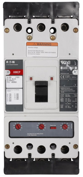 Crouse-Hinds HMCP400X5 Molded Case Breakers (MCCBs)