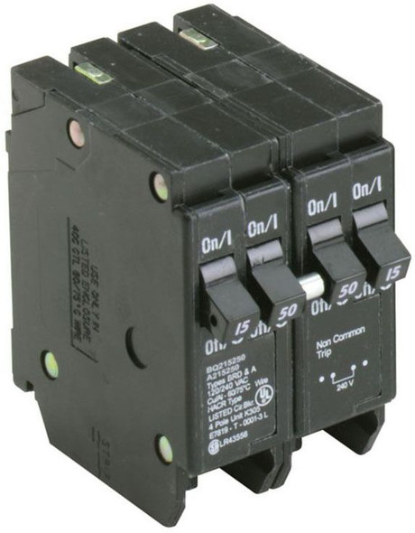 Eaton BQ215250 Miniature Circuit Breakers (MCBs)
