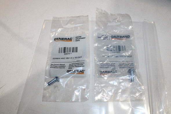 Generac G047411 Nuts/Bolts/Screws/Washers EA