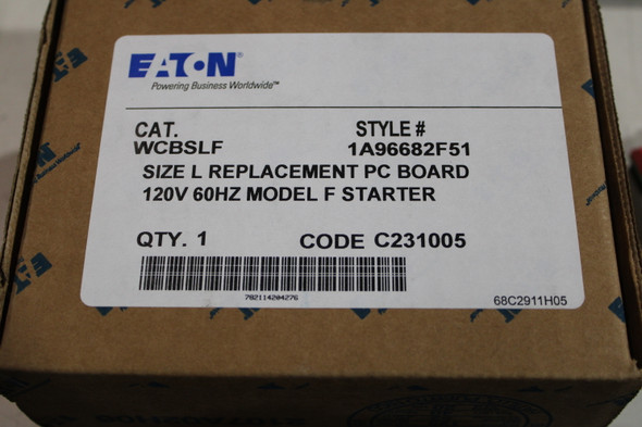 Eaton WCBSLF Starter and Contactor Accessories EA
