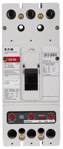 Eaton JDC3150W Molded Case Breakers (MCCBs) EA