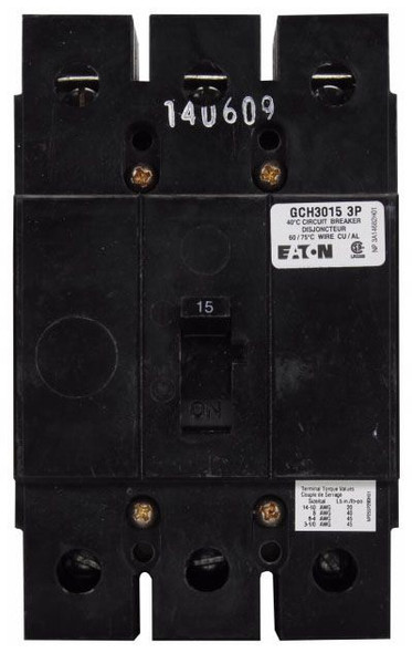 Eaton GCH3015 Molded Case Breakers (MCCBs) EA
