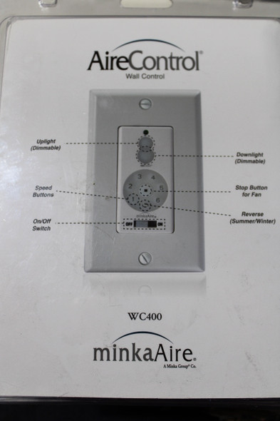 Minka Aire WC400 Control Panels and Accessories EA