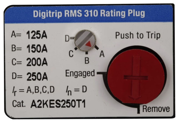 Eaton A4KES400T3 Rating Plug EA