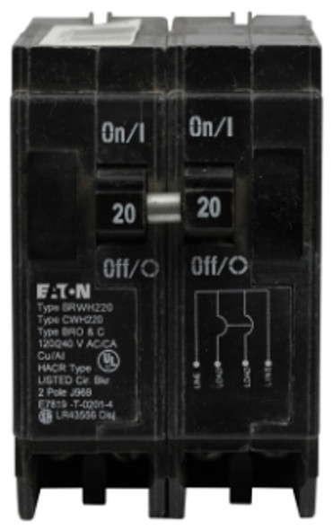 Eaton BWH2150 Main Breakers BWH 2P 150A 120V 50/60Hz 1Ph EA