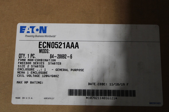 Eaton ECN0521AAA-84-28692-6 Starters EA