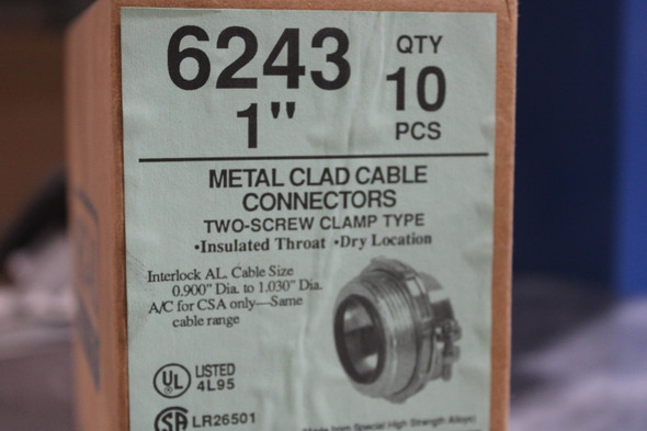 Regal 6243 Armored/Metal-Clad Cable (MC) 10BOX