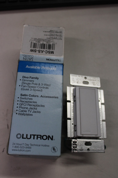 Lutron MSC-AS-SW Light and Dimmer Switches EA