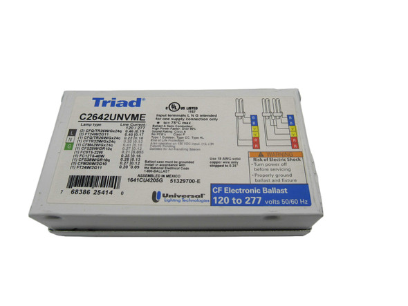 Triad C2642UNVME-000K Bulb/Ballast/Driver Accessories Electronic Ballast 120V EA 60HZ