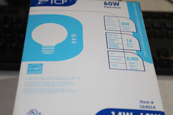 TCP Lighting 1G4014 LED Bulbs EA