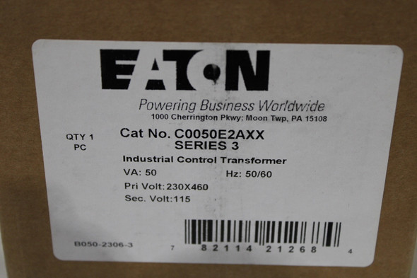 Eaton C0050E2AXX Control Transformers EA