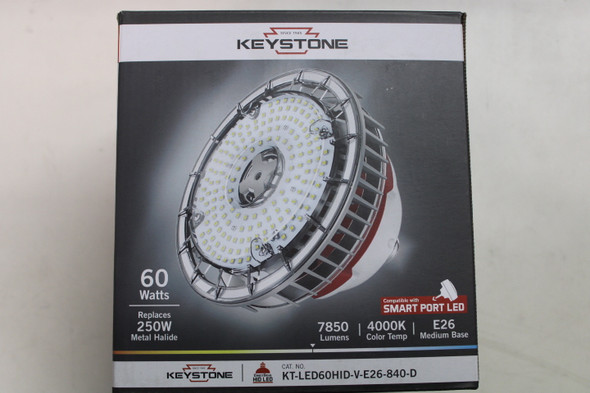 Keystone KT-LED60HID-V-E26-840-D LED Bulbs EA
