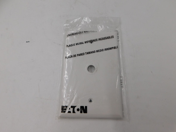 Eaton PJ11W Wallplates and Accessories Wallplate White EA