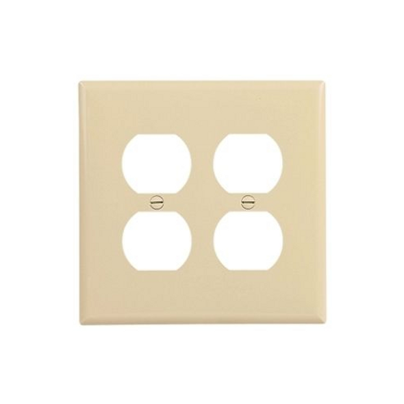 Eaton PJ82V Wallplates and Accessories Wallplate Ivory EA