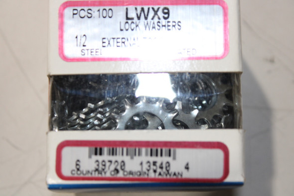 Metallics LWX9 Fasteners 100BOX