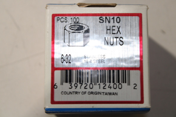 Metallics SN10 Misc. Fasteners and Accessories 100BOX