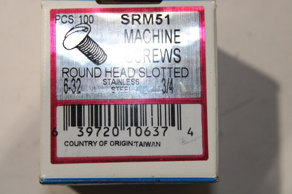 Metallics SRM51 Fasteners 100BOX