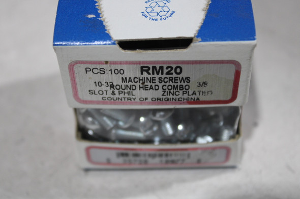 Metallics RM20 Industrial Hardware 100BOX