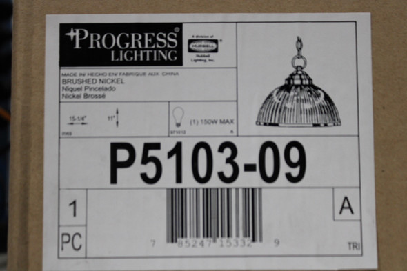 Progress Lighting P5103-09 Incandescent Lighting EA