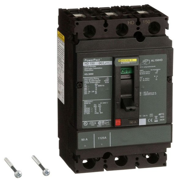 Square D HDL36090 Molded Case Breakers (MCCBs)