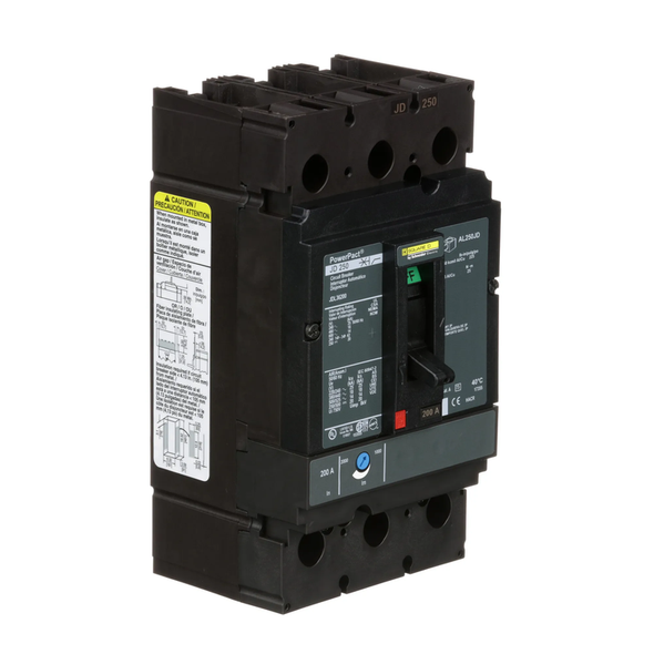 Square D JDL36200 Molded Case Breakers (MCCBs)