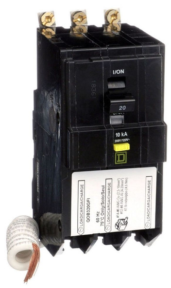 Square D QOB320GFI Miniature Circuit Breakers (MCBs) EA