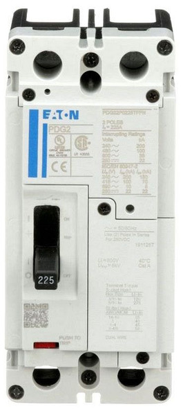 Eaton PDG22M0100TFFJ Molded Case Breakers (MCCBs)