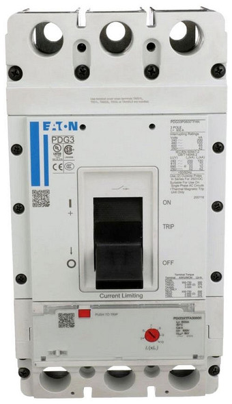 Eaton PDG33N0600TFAN Molded Case Breakers (MCCBs)