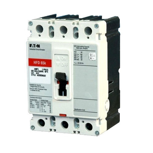 Eaton HFD3080VWH09 Molded Case Breakers (MCCBs)