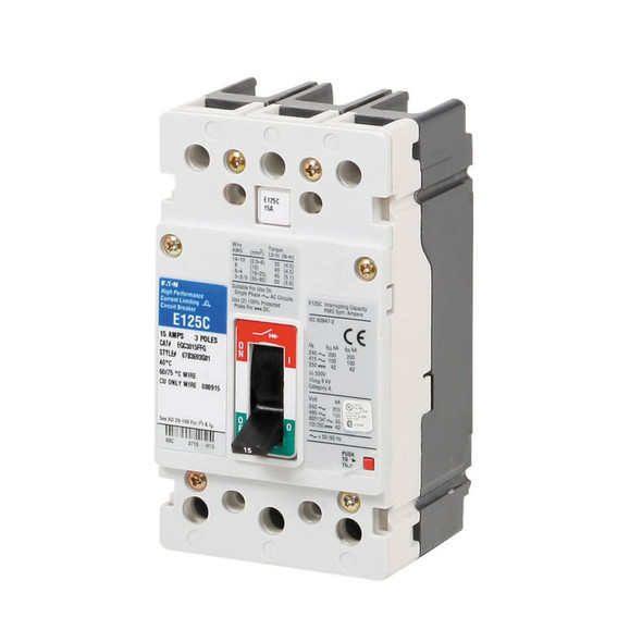 Eaton EGE3015FFG Molded Case Breakers (MCCBs)