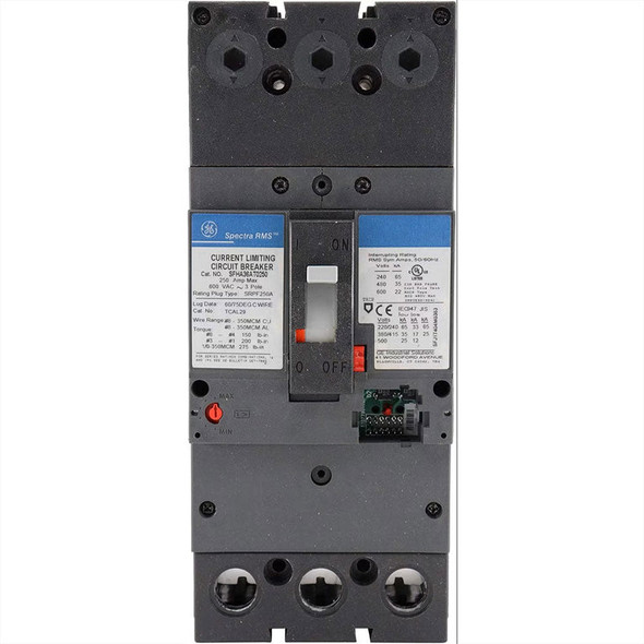 GENERAL ELECTRIC SFHA36AT0250 Molded Case Breakers (MCCBs)