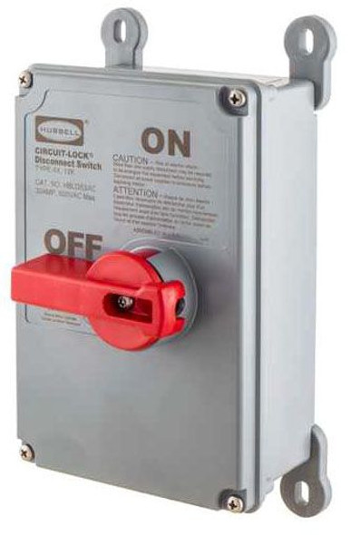 Hubbell HBLDS3AC Safety Switches