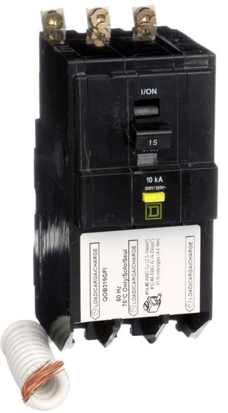 Square D QOB315GFI Molded Case Breakers (MCCBs)