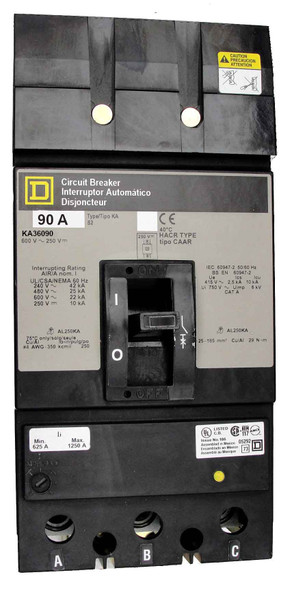 Square D KA36090 Molded Case Breakers (MCCBs) Square D KA36090 Molded Case Breakers (MCCBs)