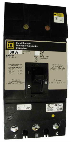 Square D KH36080 Molded Case Breakers (MCCBs) Square D KH36080 Molded Case Breakers (MCCBs)