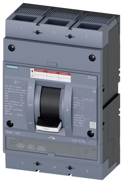 Siemens 3VA5580-0BB32-0AA0 Molded Case Breakers (MCCBs) Siemens 3VA5580-0BB32-0AA0 Molded Case Breakers (MCCBs)