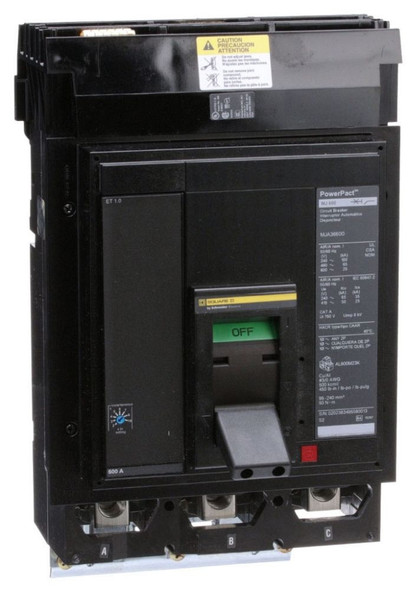 Square D MJA36600 Molded Case Breakers (MCCBs)
