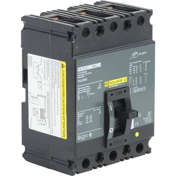 Square D FAL340901021 Molded Case Breakers (MCCBs)
