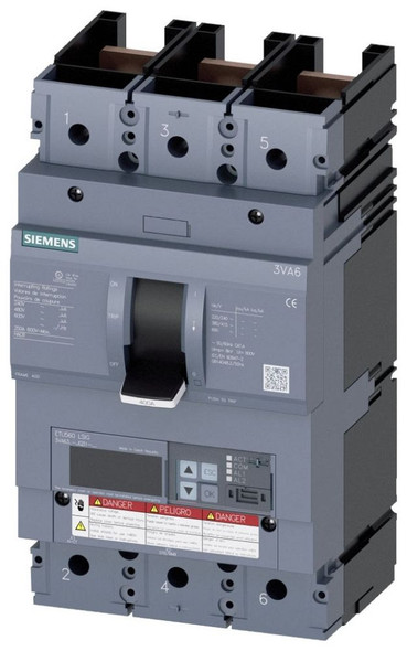 Siemens 3VA6340-7JQ31-0AA0 Molded Case Breakers (MCCBs)
