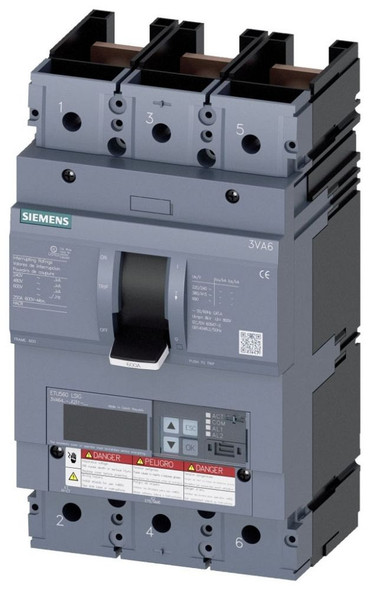 Siemens 3VA6440-5JQ31-0AA0 Molded Case Breakers (MCCBs)