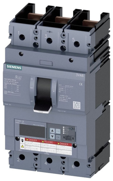 Siemens 3VA6460-6JP31-0AA0 Molded Case Breakers (MCCBs)