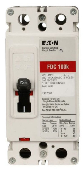 Eaton FDC2015 Molded Case Breakers (MCCBs)