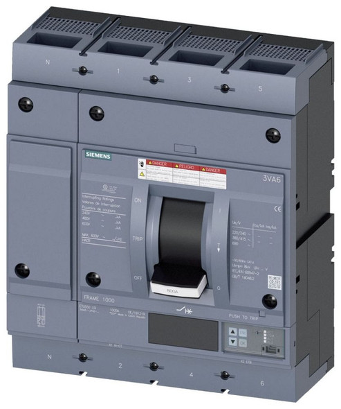 Siemens 3VA6580-6JQ32-0AA0 Molded Case Breakers (MCCBs)