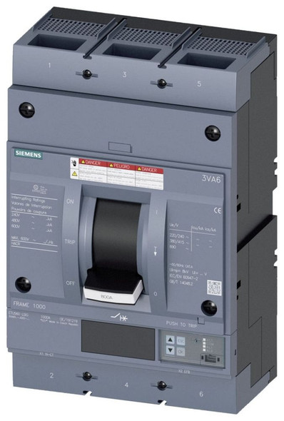 Siemens 3VA6580-7JQ32-2AA0 Molded Case Breakers (MCCBs)