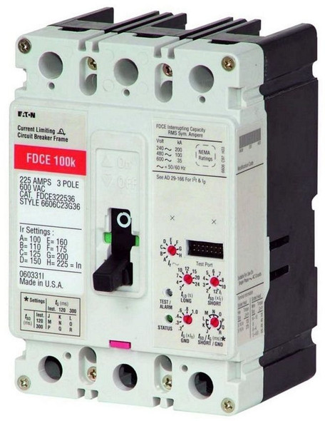 Eaton FDCE322533L Molded Case Breakers (MCCBs)