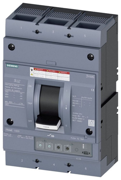 Siemens 3VA6610-5HN32-0AA0 Molded Case Breakers (MCCBs)