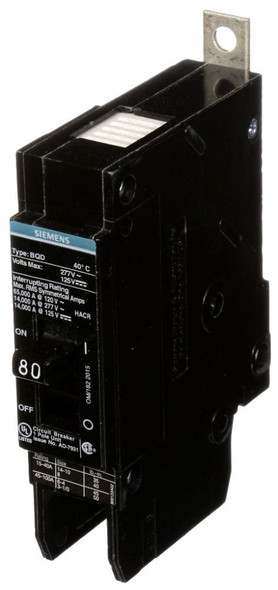 Siemens BQD180 Miniature Circuit Breakers (MCBs)