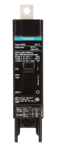 Siemens BQD6240 Miniature Circuit Breakers (MCBs)